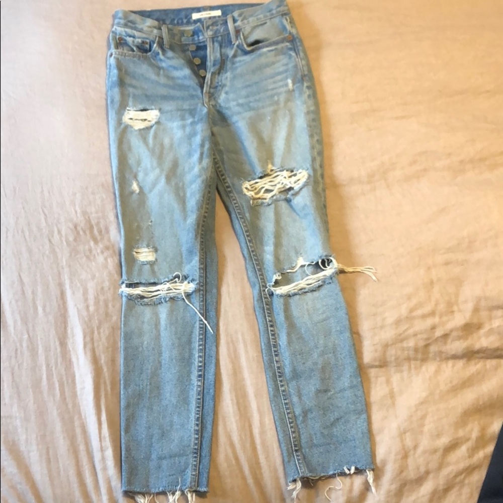 GRLFRND Karolina Denim with Buttslit.
